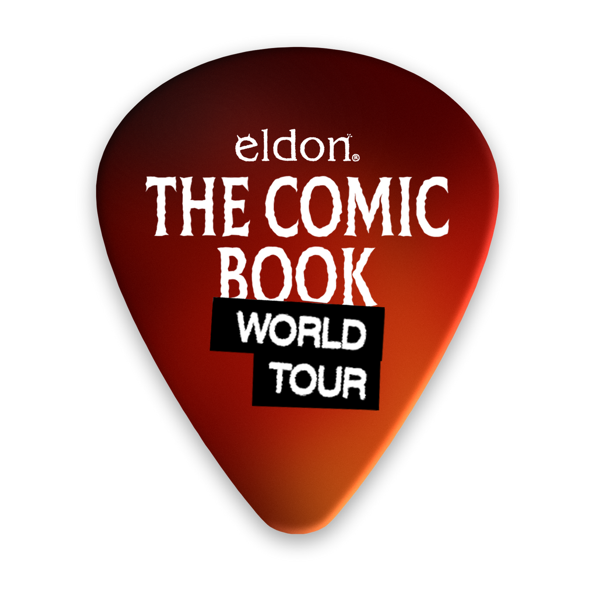 Guitar pick back