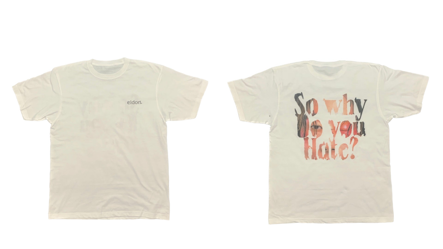 Hate T-shirt front and back