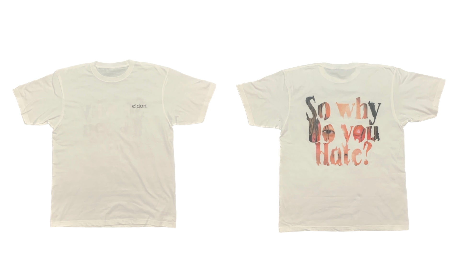 Hate T-shirt front and back